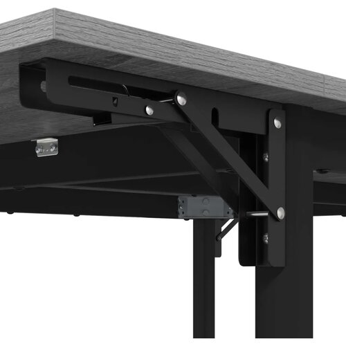  Produživi blagovaonski stol 120 x 81 5 x 75 cm Siva Sonoma - Siva Sonoma Slike