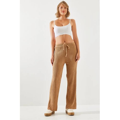 Bianco Lucci ženske pantalone 20223118, smeđe Cene