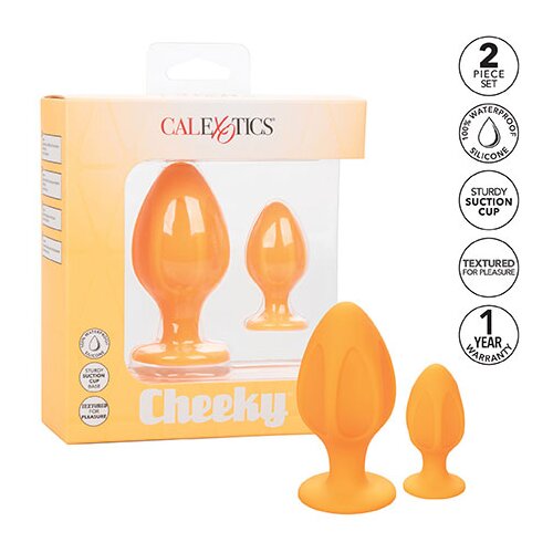 California Exotic Novelties Analna čepa &amp;quot;Cheeky Buttplug&amp;quot; - oranžna (R14380or) Slike