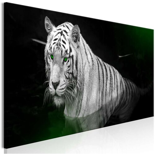  Slika - Shining Tiger (1 Part) Green Narrow 120x40 Slike