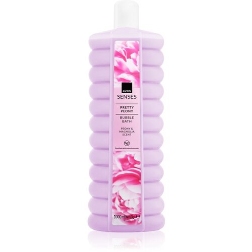Avon Senses Pretty Peony &amp;amp; Magnolia pena za kopel 1000 ml Slike