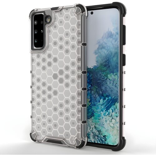  Honeycomb pancirna futrola sa silikonskim okvirom za Samsung Galaxy S21 Plus 5G/Galaxy S30 Plus - Prozirna KP10013 Cene