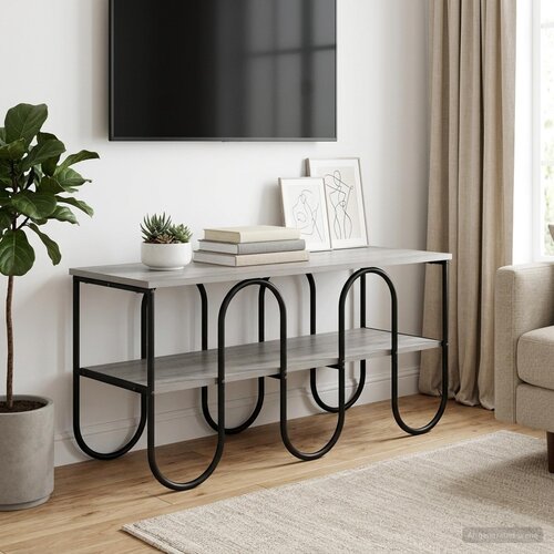  TV stalak 100 x 40 x 50 cm Siva Sonoma Konstruirano drvo Cijene