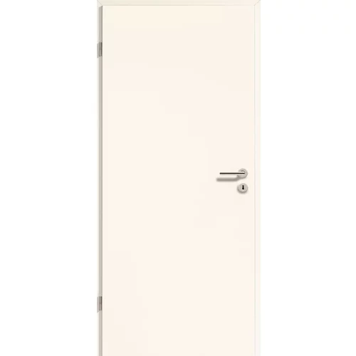 WESTAG & GETALIT sobna vrata laminit roe GL223 (750 x 2.000 mm, bijele boje, središnji položaj: iverica s cijevima, din lijevo)