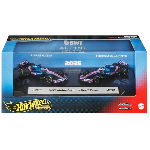 Mattel Hot Wheels F1 Avto 2-pakiranje - Alpine: Gasly + Colapinto - Slike