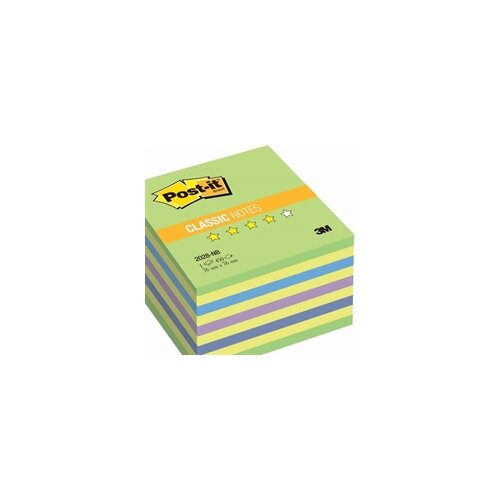  Samoljepljiva kocka 2028-NB 3M, 75 x 75 mm, plavozelena lizalica Cene