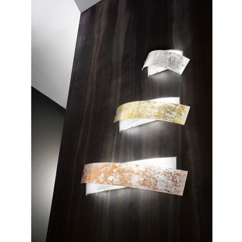 Gea Luce CAMILLA A M arg - Zidno svetlo CAMILLA 4xE14/28W/230V 54 cm srebrno Slike