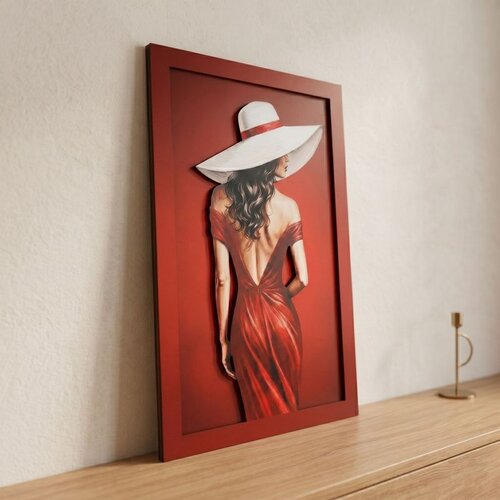 WALLXPERT Vega - 40 x 68 Multicolor Decorative Framed MDF Painting Cene