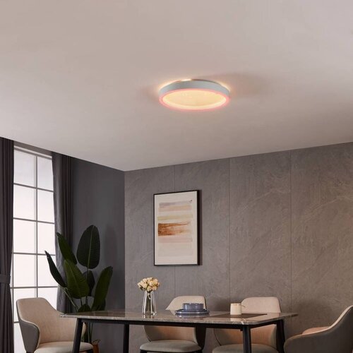 Eglo LED plafonjera MONTEMORELOS-Z 17,8 W RGB 42 cm aluminij bijela 900408 Cijene