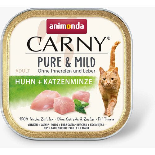 Animonda Carny Pure & Mild Mačka – Piletina i Mačja Trava 100g Cene