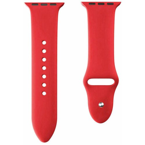 Apple watch ultra silicone strap red m/l 49/45/44mm Slike