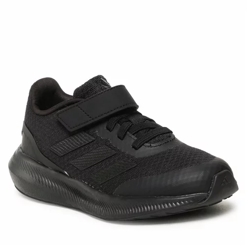 Adidas Sportske cipele 'Runfalcon 3.0 Elastic Lace Strap' crna