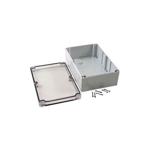 Hammond Electronics Univerzalno kućište 240 x 160 x 90 Polikarbonat Siva, Bistra 1554VA2GYCL 1 ST Cijene