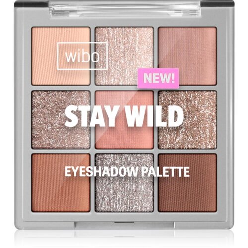 Wibo Stay Wild Eyeshadow Palette paleta sjenila za oči 5 g Slike