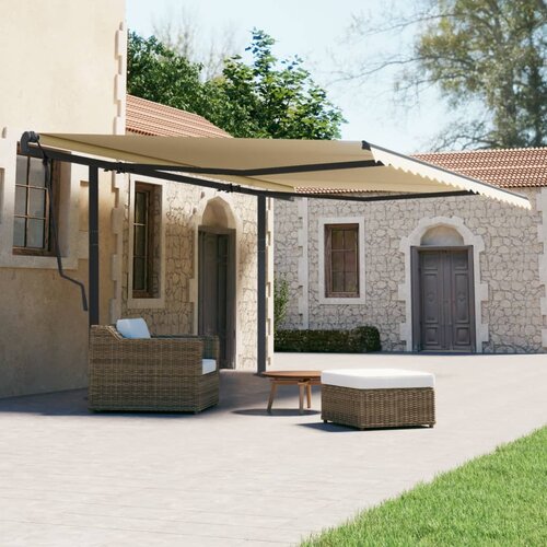 vidaXL Set stupa za tendu antracit 600x245 cm željezo Cijene