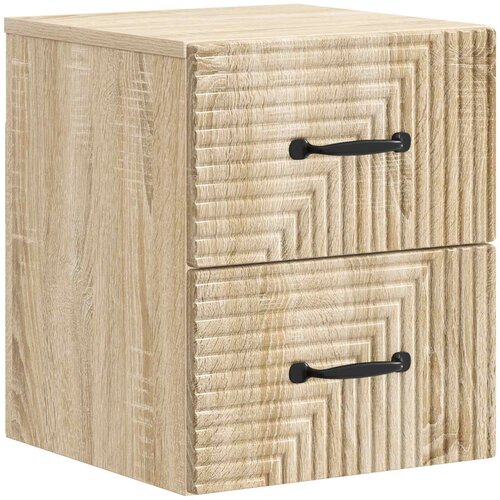 Stenski nočni omarici Sonoma hrast 34,5 x 33 x 40 cm, (5000247516) Cene