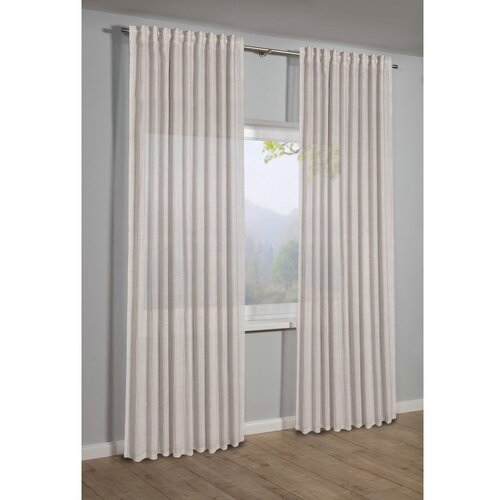 Sehlbach Bež zavesa 135x245 cm Etamine &amp;ndash; Slike