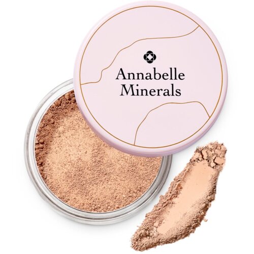 Annabelle Minerals Radiant Mineral Foundation mineralni puder v prahu za osvetlitev kože odtenek Golden Light 4 g Slike