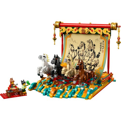 Lego Iconic - Platno s konjima u galopu (80119) Cijene
