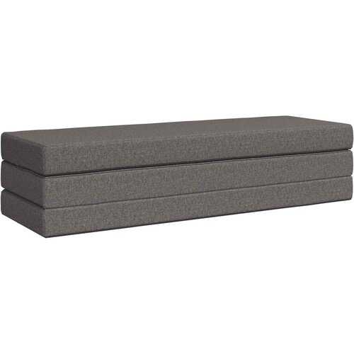 SOFA na razvlačenje 180 x 67 x 45 cm Svjetlosiva Slike