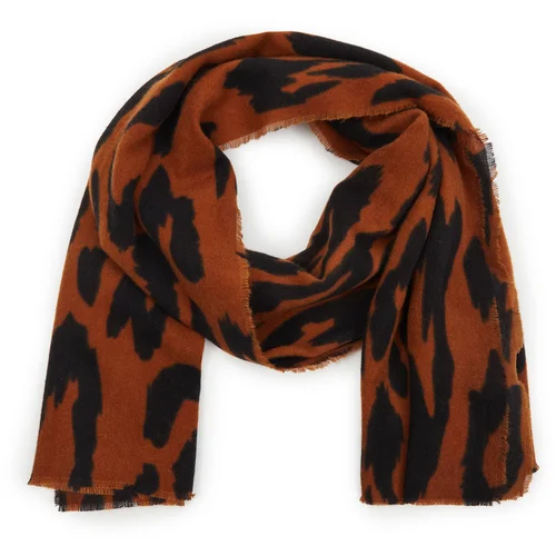 Orsay Brown women's patterned scarf - Women's