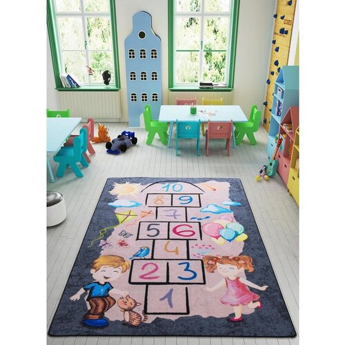 Conceptum Hypnose street game - grey multicolor carpet (133 x 190) Cene