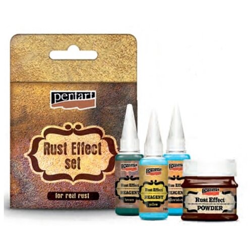  Set komponent za efekt rje - 4 deli (set za efekt hrđe) Cene