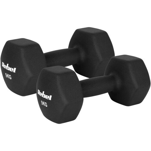 Rebel ACTIVE Neopren HEX bučice par 2x9 kg RBA-2330-9 Slike