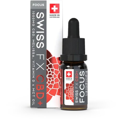 Swiss FX CBD olje PLUS FOCUS - 10 ml Cene