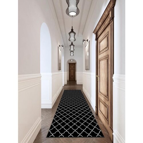  Staza sa gumenom podlogom 80x200cm - modern, crna, SH-007 Cene