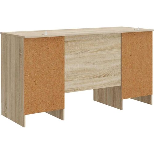  Stol Hrast sonoma 142 5 x 50 x 75 cm Konstruirano drvo - Hrast sonoma Slike