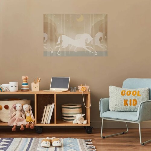  Plakat - Galloping Horses 90x60 Bez okvira Slike