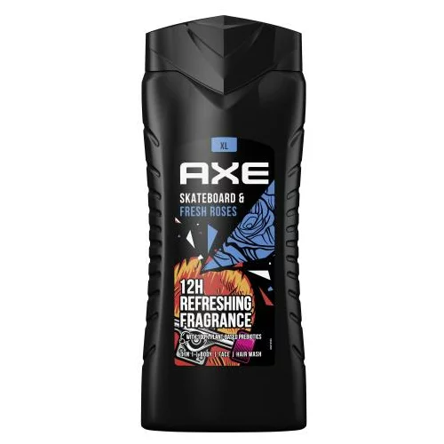 Axe Skateboard & Fresh Roses Scent gel za tuširanje 400 ml za moške