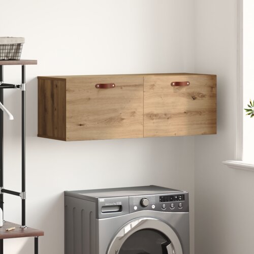 vidaXL Omarica na steni artisan hrast 100 x 36.5 x 35 cm Cene