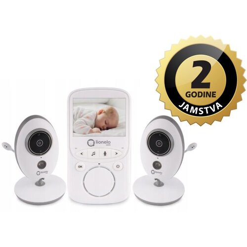 Lionelo dječji video monitor BabyLine 5.1, 2xkamera, 8 uspavanki, domet do 300m Slike