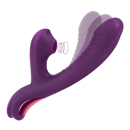 Tracy's Dog Beta Rabbit Vibrator 3in1 Purple