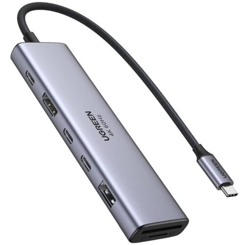 Ugreen REVODOK 7-IN-1 4K@60HZ HDMI DOCK Spajanje Sivo Cijene