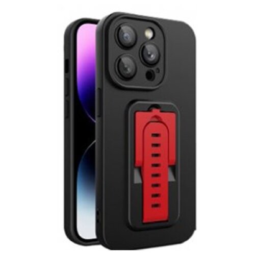  futrola camera glass sa drzacem za samsung A045 galaxy A04 crna sa crvenim Cene