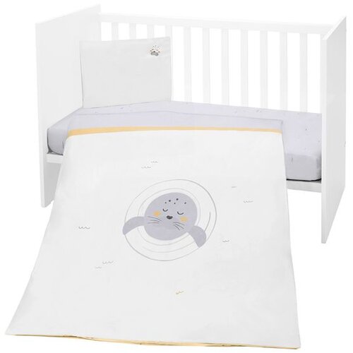 Kikka Boo Posteljina navlaka 3 pcs Seally Me ( KKB30183 ) Cene