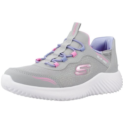 Skechers Modne superge BOUNDER - SIMPLE CUT SLIP-INS Siva Slike