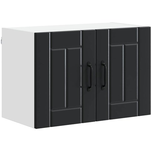  Ormar za Zid Lucca 2 pcs Crna 60 x 31 x 40 cm Konstruirano drvo Slike