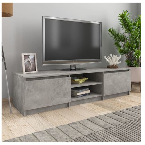  TV omarica betonsko siva 140x40x35,5 cm iverna plo&scaron;ča Cene