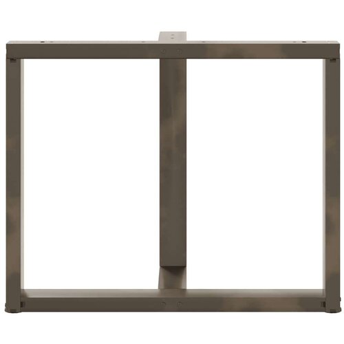  Noge za blagovaonski stol T-oblika 2 kom 90x35x(72-73) cm čelik Slike