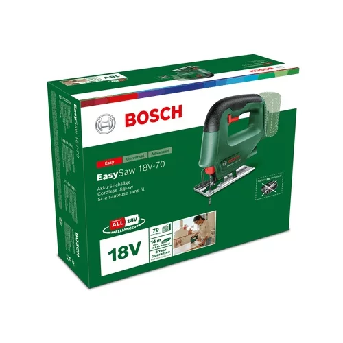 Bosch akumulatorska vbodna žaga EasySaw 18V-70 0603012000