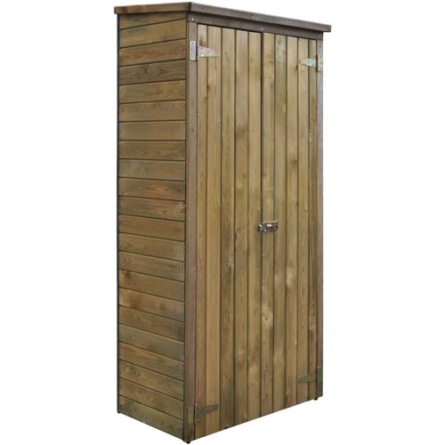 VidaXL Vrtna lopa za orodje impregnirana borovina 85x48x177 cm Slike
