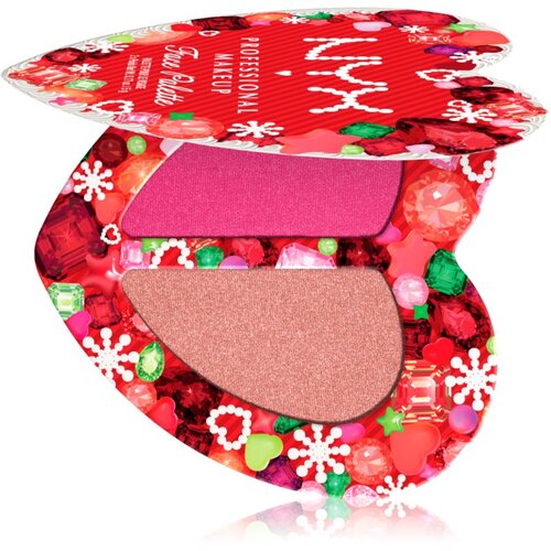 NYX Professional Makeup Face Palette Xmas večnamenska paleta odtenek 02 10 g Slike