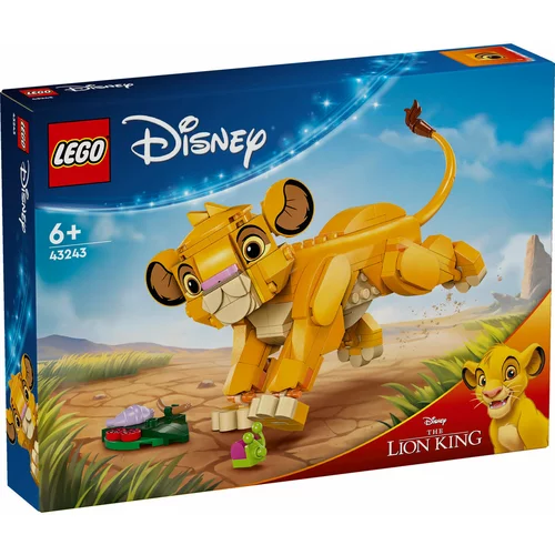 Lego Disney Classic 43243 Simba, mladič levji kralj