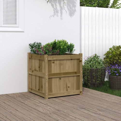 vidaXL Vrtna sadilica 60 x 60 x 60 cm od impregnirane borovine Cijene