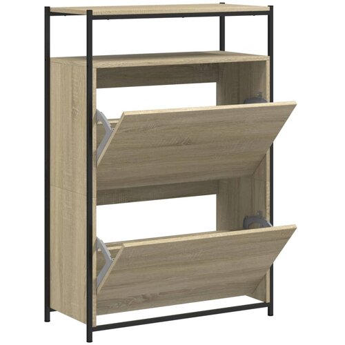 Maison Chic Omarica za obutev - Kopa za čevlje sonoma hrast 75x34x112 cm inženirski les, (21777967) Cene