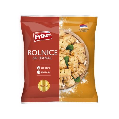 Frikom SMRZNUTE ROLNICE SIR SPANAC 800G Cene